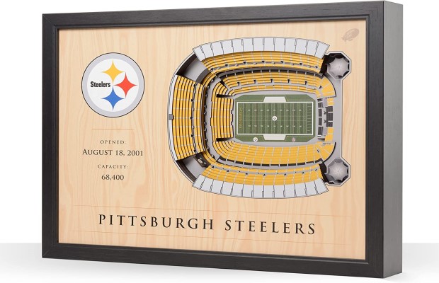 Pittsburgh Steelers NFL 25-Layer Stadium View Wall Art