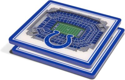 Indianapolis Colts Home Team Pride Square Acrylic Drink Coasters
