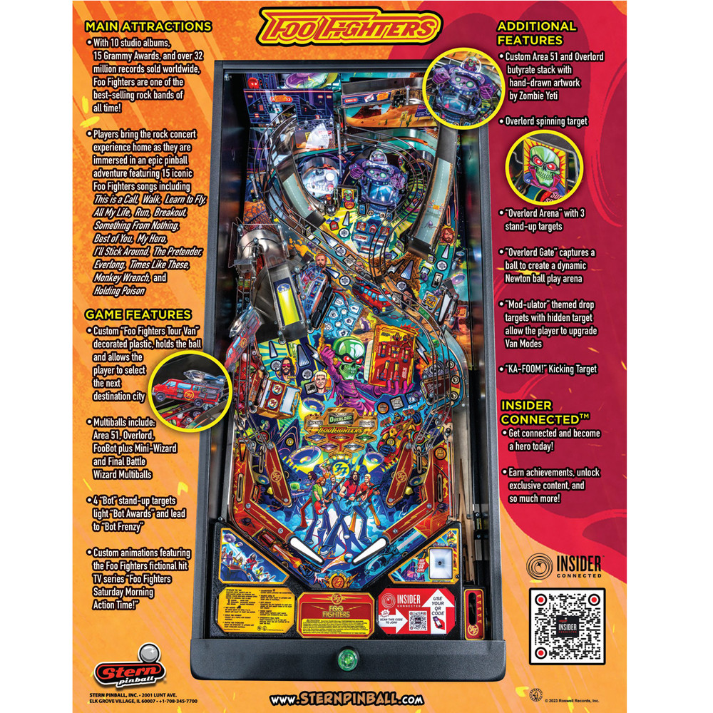 Foo Fighters Pro Pinball