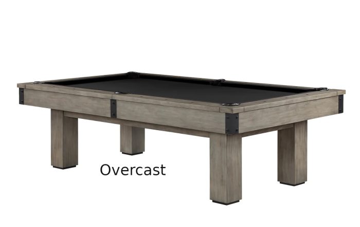 colt 2 pool table overcast