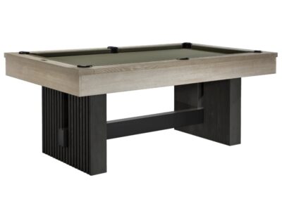 Vancouver Pool Table Natural and Black Ash