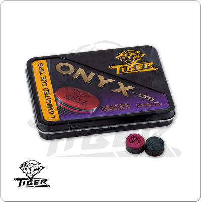 Tiger Onyx Pool Cue Tips (Box of 12)