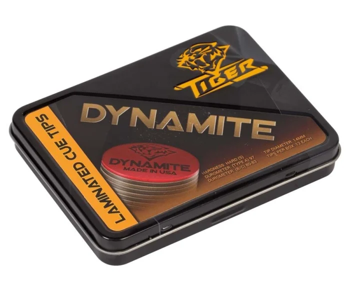 Tiger Dynamite Pool Cue Tips (Box of 12) - Image 2