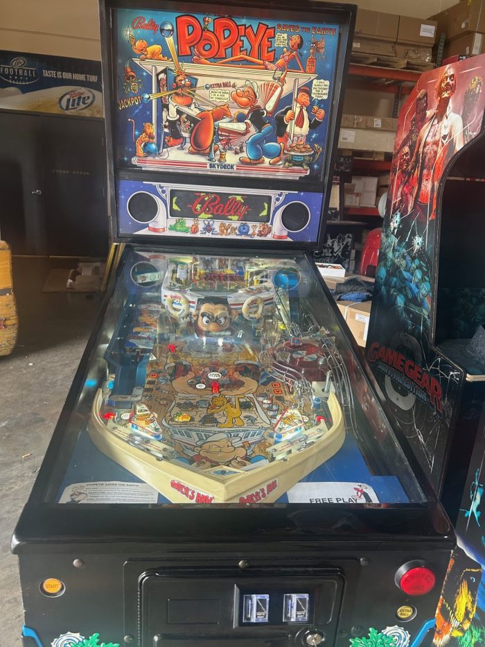 Popeye Saves The Earth Pinball - Image 2