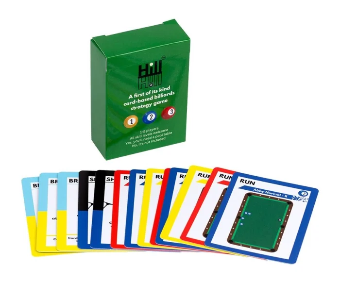 Hill Hill - A Card-Based Billiards Strategy Game - Image 2