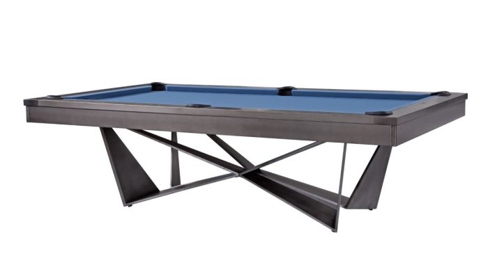 Essex Steel Slate Pool Table | Plank & Hide - Image 2