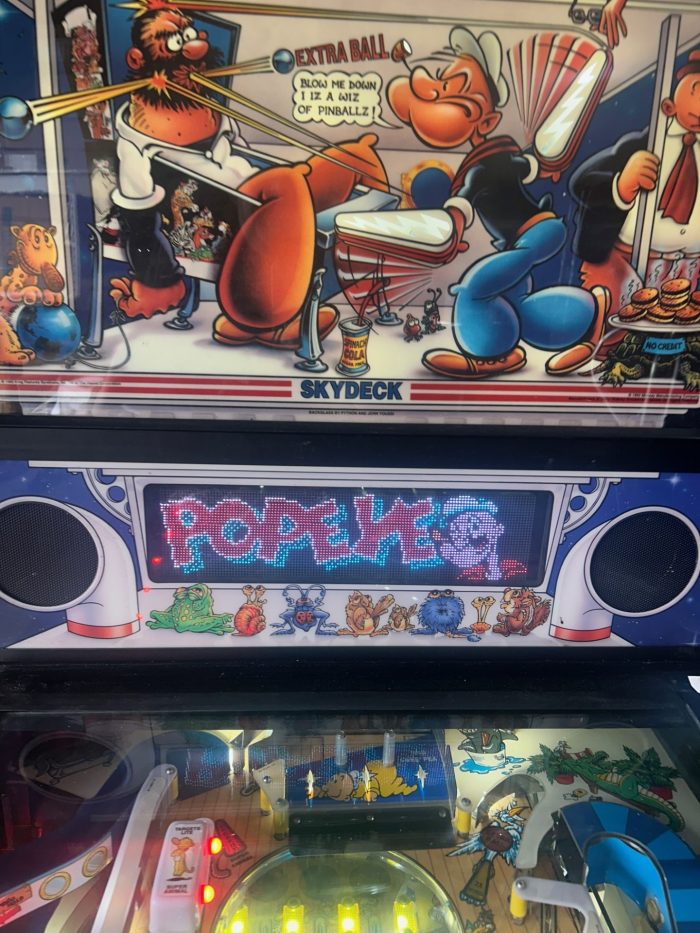 Popeye Saves The Earth Pinball - Image 4