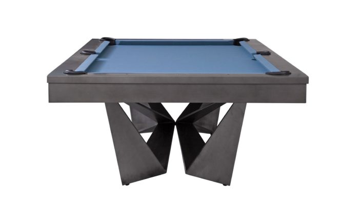 Essex Steel Slate Pool Table | Plank & Hide - Image 5