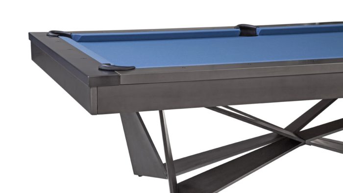 Essex Steel Slate Pool Table | Plank & Hide - Image 6