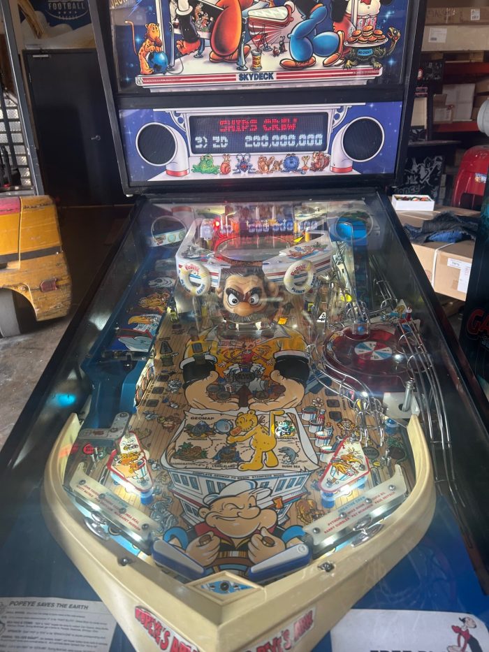 Popeye Saves The Earth Pinball - Image 7