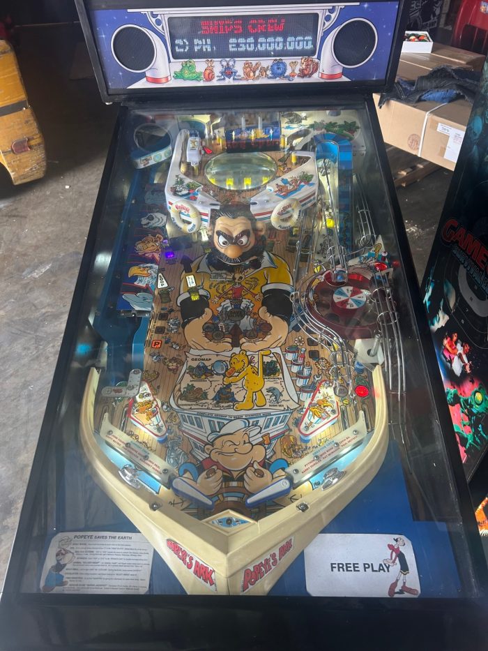 Popeye Saves The Earth Pinball - Image 9