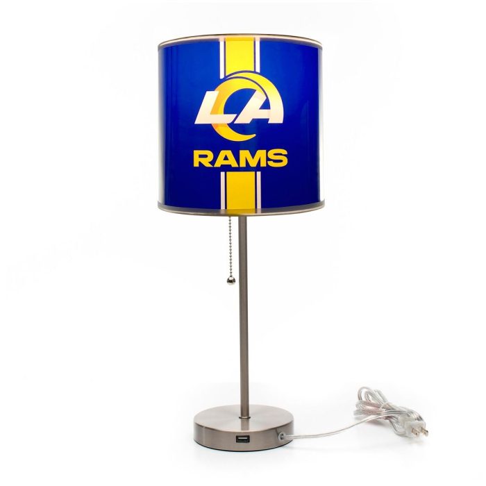 Los Angeles Rams Chrome Lamp - Image 4