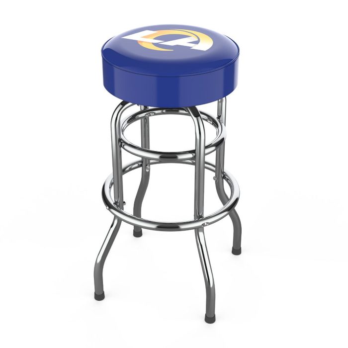 Los Angeles Rams Chrome Bar Stool - Image 2