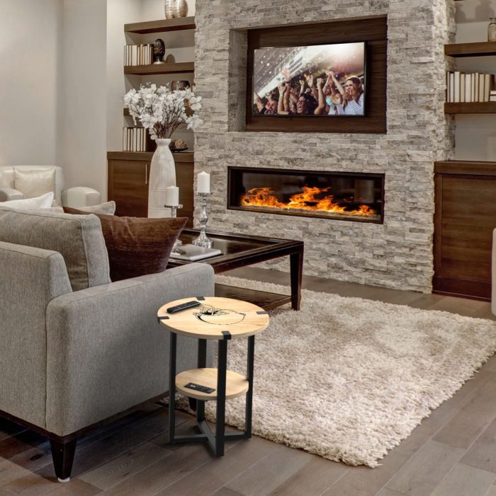 Cleveland Browns Side table with Charger - Image 7