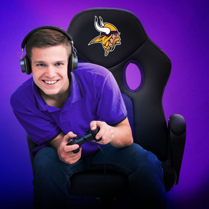 Minnesota Vikings Vision Game Chair - Image 4
