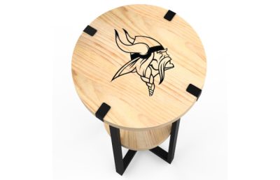 Minnesota Vikings Side table with Charger