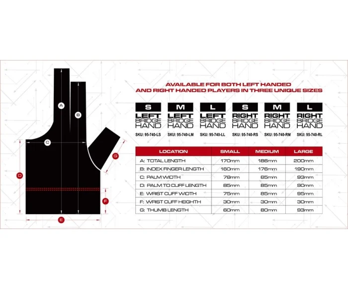 Cuetec Axis Billiards Glove - Image 5