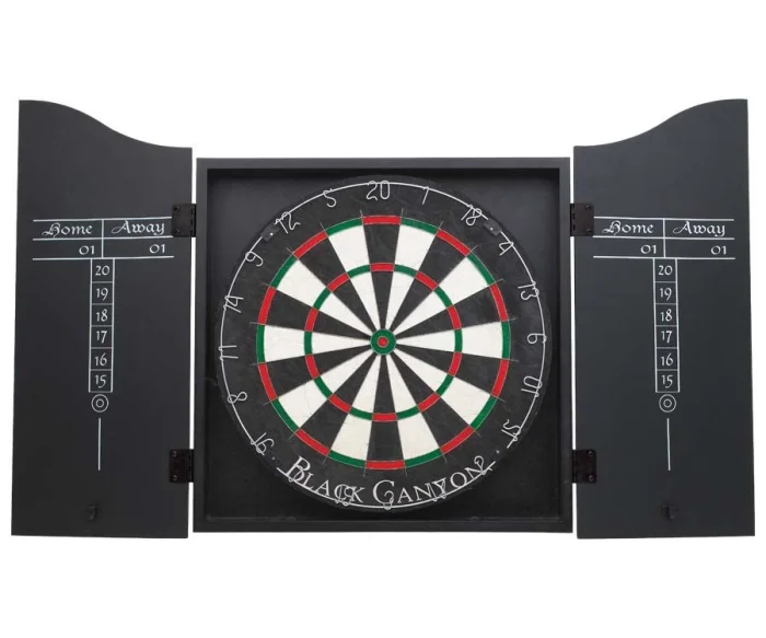 Black Dart Board Cabinet - Image 2