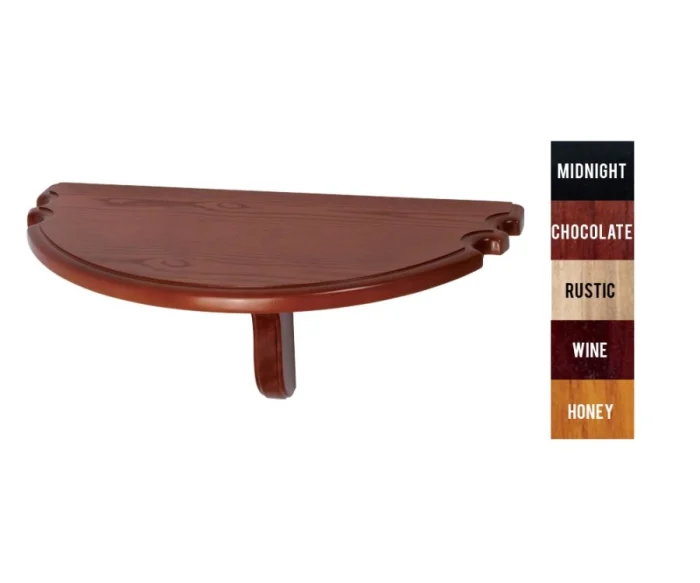 Half Moon Pool Cue Holder Shelf - Image 6