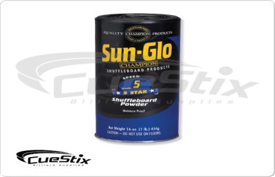 Sun-Glo Speed 5 Shuffleboard Powder