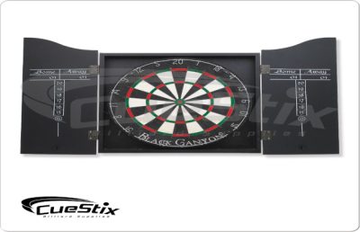 Black Dart Board Cabinet