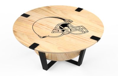 Cleveland Browns Side table with Charger