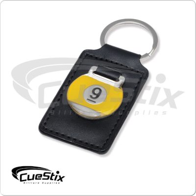 8 or 9 Ball Leather Key Holder