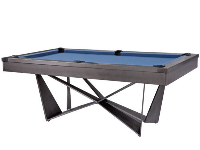 Essex Steel Slate Pool Table | Plank & Hide