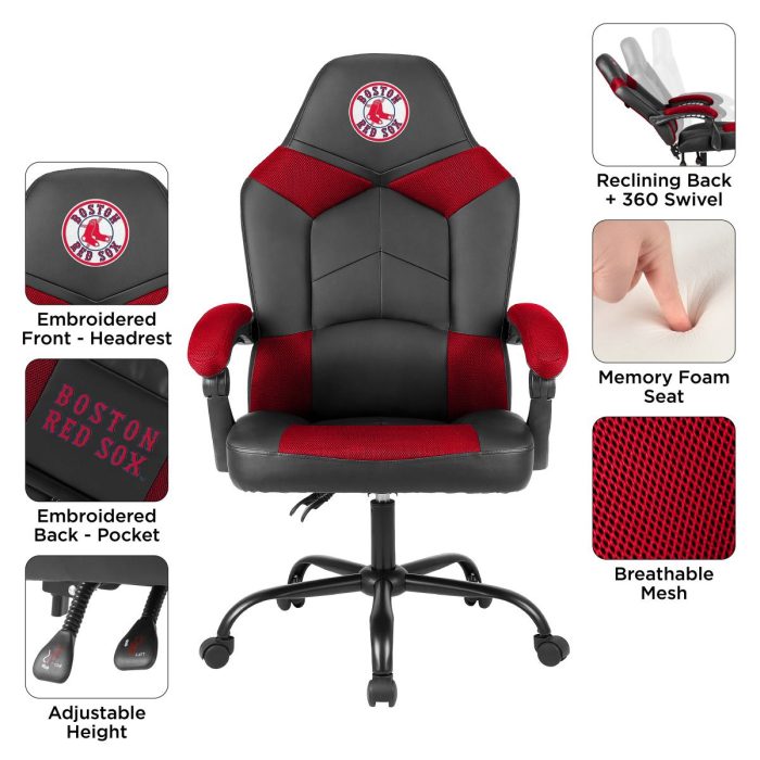 Boston Red Sox Oversized Office Chair - Image 4