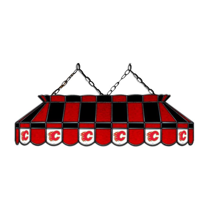 Calgary Flames 40 inch Glass Lamp - Image 2