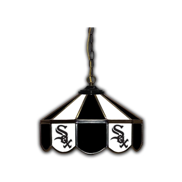 Chicago White Sox 14 inch Stained Glass Pub Light - Image 2