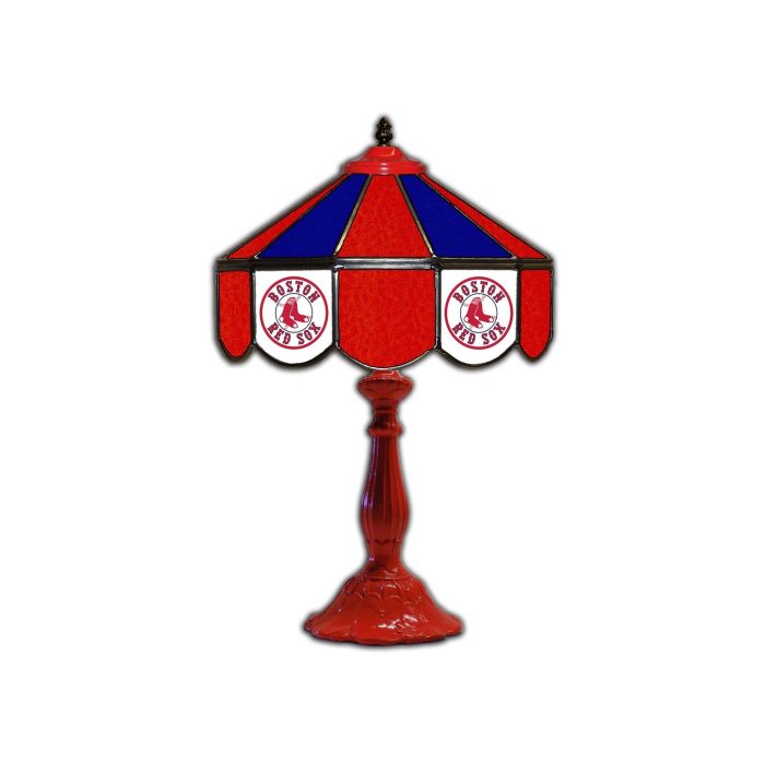 Boston Red Sox 21 inch Glass Table Lamp - Image 2