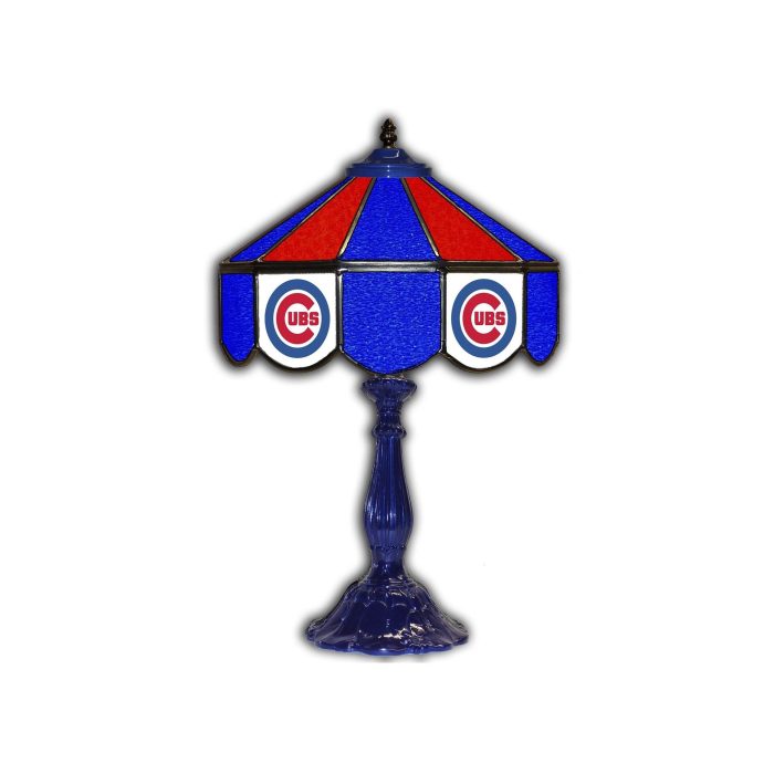Chicago Cubs 21 inch Glass Table Lamp - Image 2