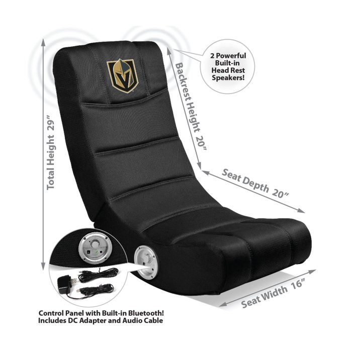 Vegas Golden Knights Bluetooth Video Chair - Image 3