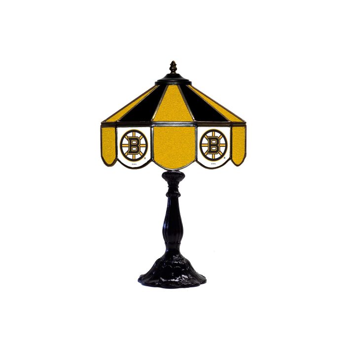 Boston Bruins 21 inch Glass Table Lamp - Image 2