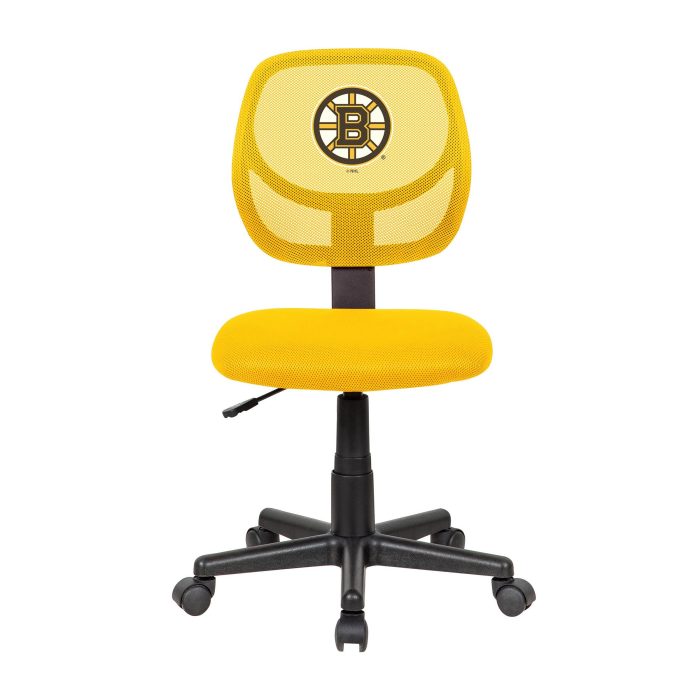 Boston Bruins Yellow Task Chair - Image 3