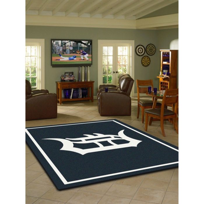 Detroit Tigers Rug - Multiple Sizes - Image 3