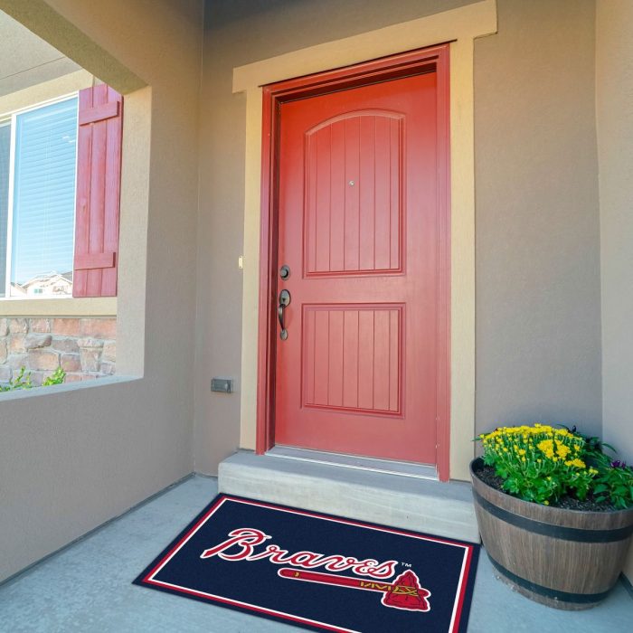 Atlanta Braves 3x4 Area Rug - Image 5