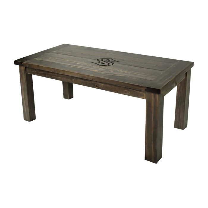 Seattle Kraken Reclaimed Coffee Table - Image 2