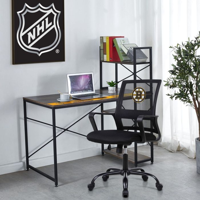 Boston Bruins Desk and Office Task Chair Combo - Image 6