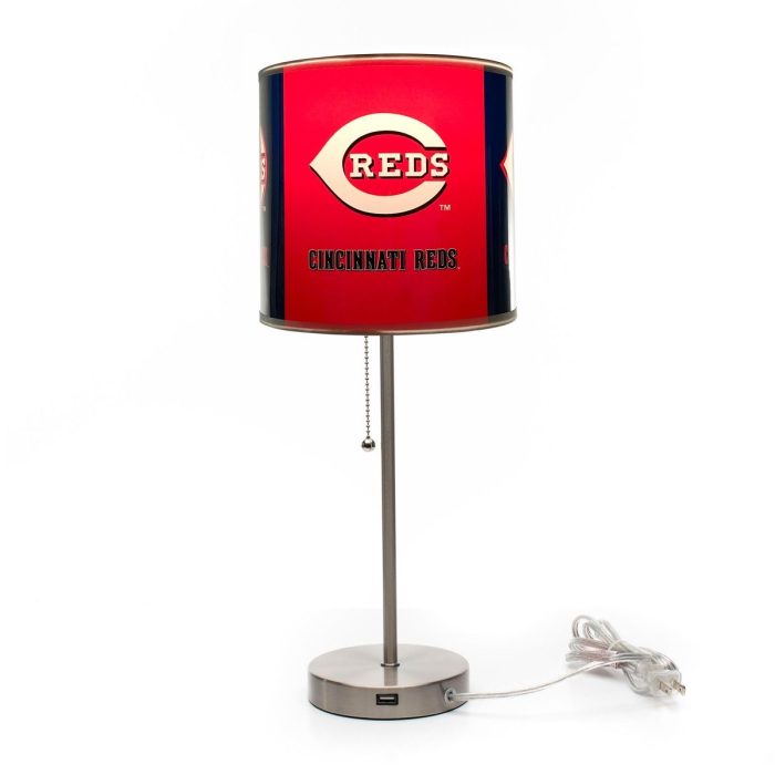 Cincinnati Reds Chrome Lamp - Image 4