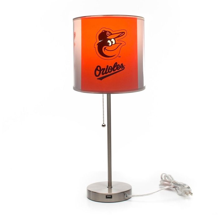 Baltimore Orioles Chrome Lamp - Image 4