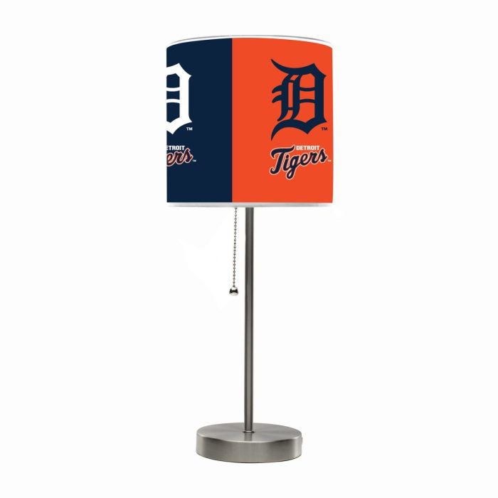 Detroit Tigers Chrome Lamp - Image 2