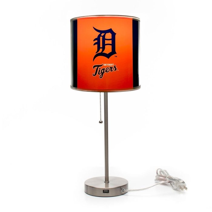 Detroit Tigers Chrome Lamp - Image 4