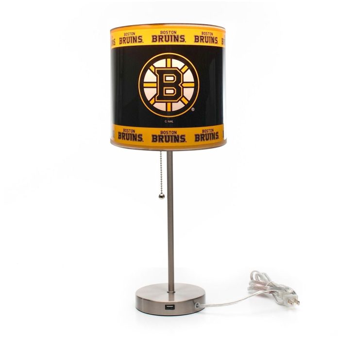 Boston Bruins Chrome Lamp - Image 2