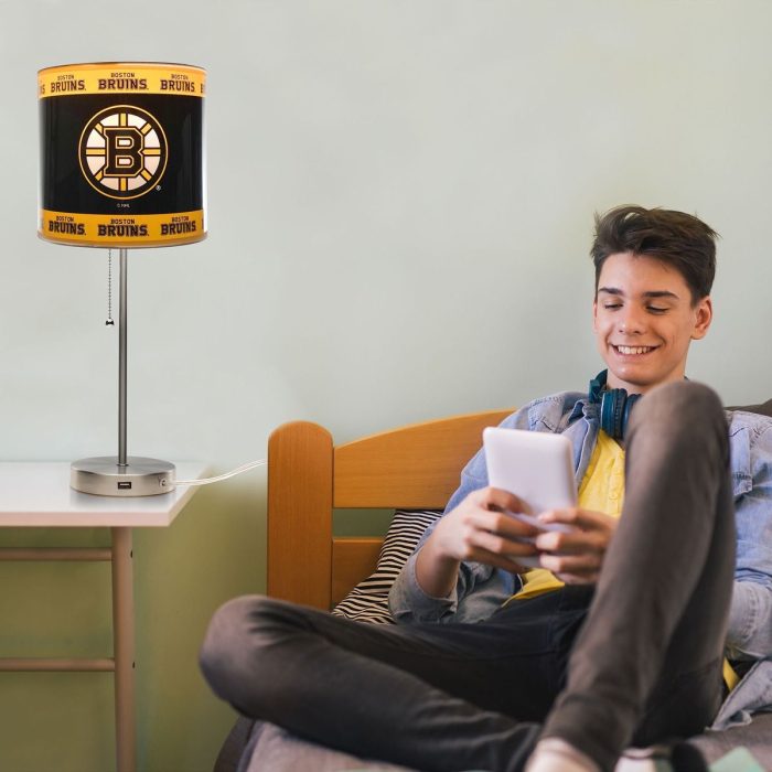 Boston Bruins Chrome Lamp - Image 5