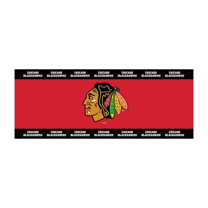 Chicago Blackhawks Chrome Lamp - Image 4