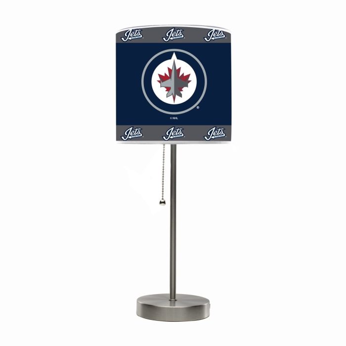 Winnipeg Jets Chrome Lamp - Image 2