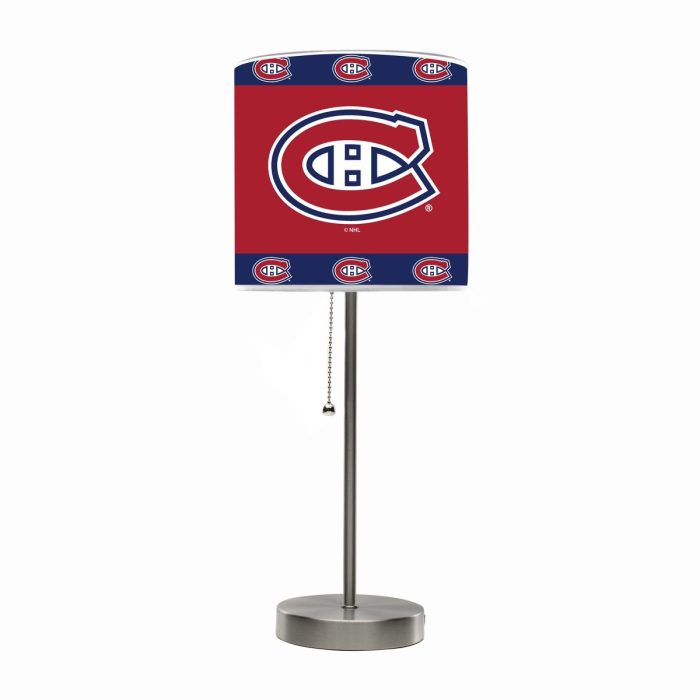 Montreal Canadiens Chrome Lamp - Image 2