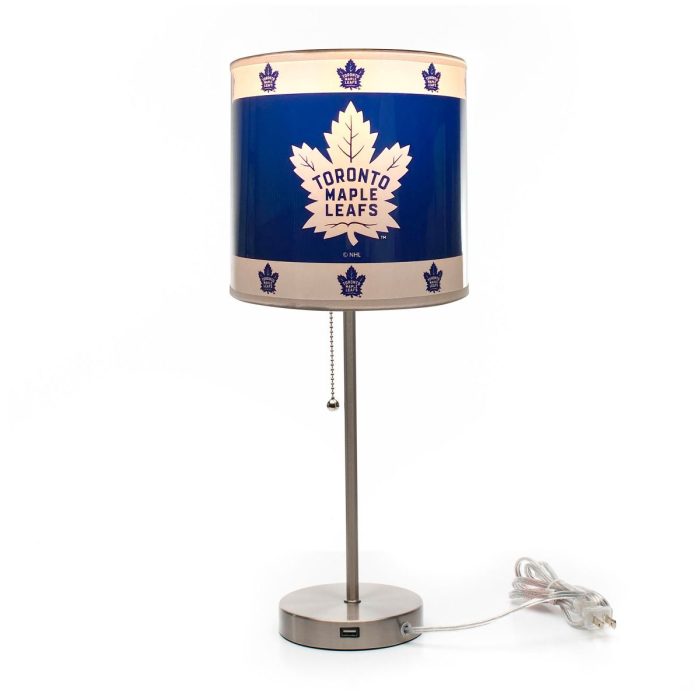 Toronto Maple Leafs Chrome Lamp - Image 3